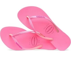 Havaianas Slim Glitter Neon Flip Flop Sandal