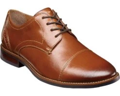 Nunn Bush Fifth Ward Flex Cap Straight Toe Oxford